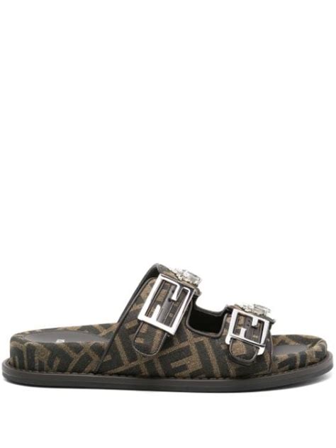 fendi flip flop|fendi slides price.